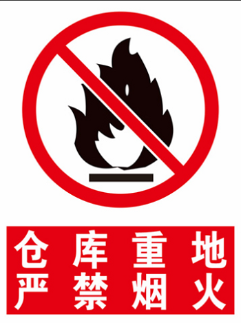 廠區(qū)禁止煙火標志牌